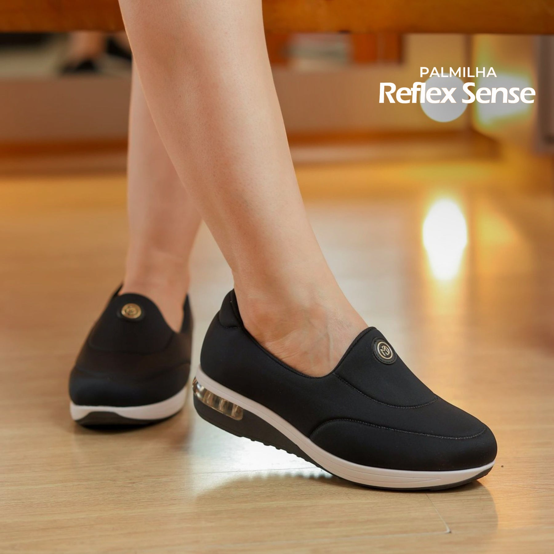 Tênis Ortopédico Milena Impermeável - BLACK-FRIDAY🔥